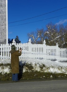 carol and her fence posts