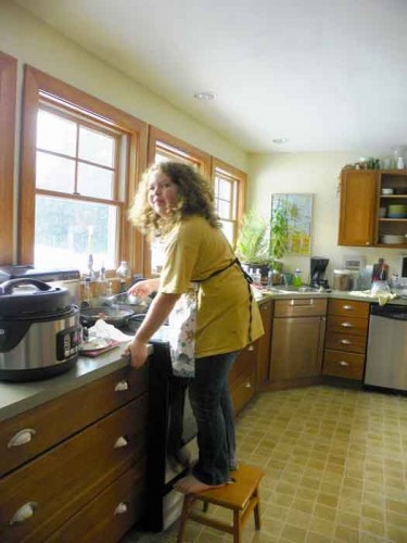 a cook in training