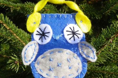 Roo Owl Ornament