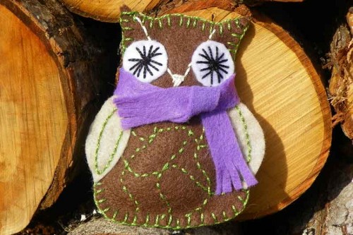 Mommy Owl Ornament