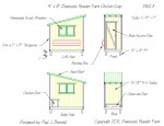 free chicken coop plans from Downeast Thunder Farm