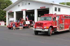 fire trucks