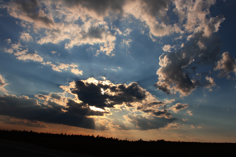 evening-sky | Downeast Thunder Farm