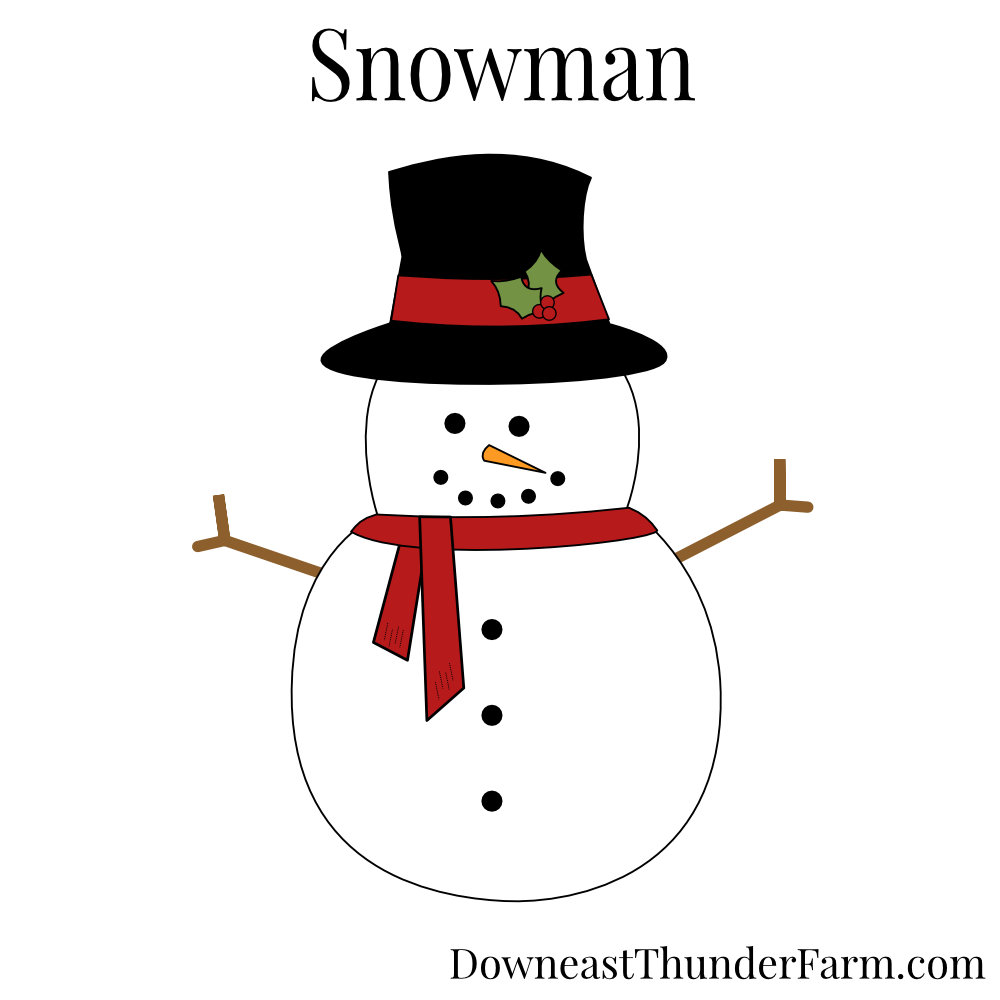 Build Your Own Snowman Kit – Minnark