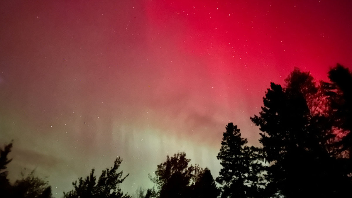 downeast maine aurora borealis