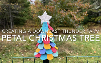 Downeast Thunder Farm Petal Christmas Tree Video