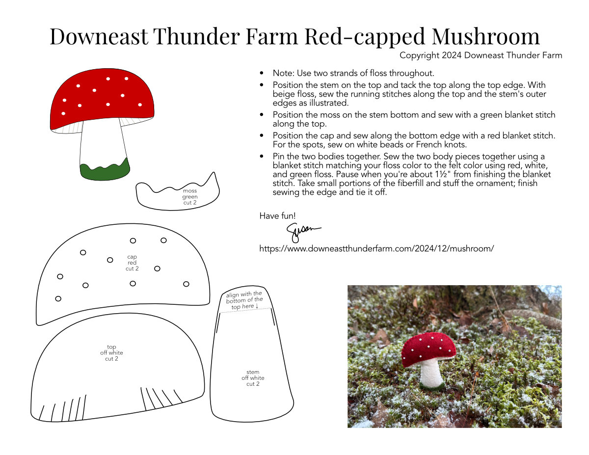 Red-capped Mushroom