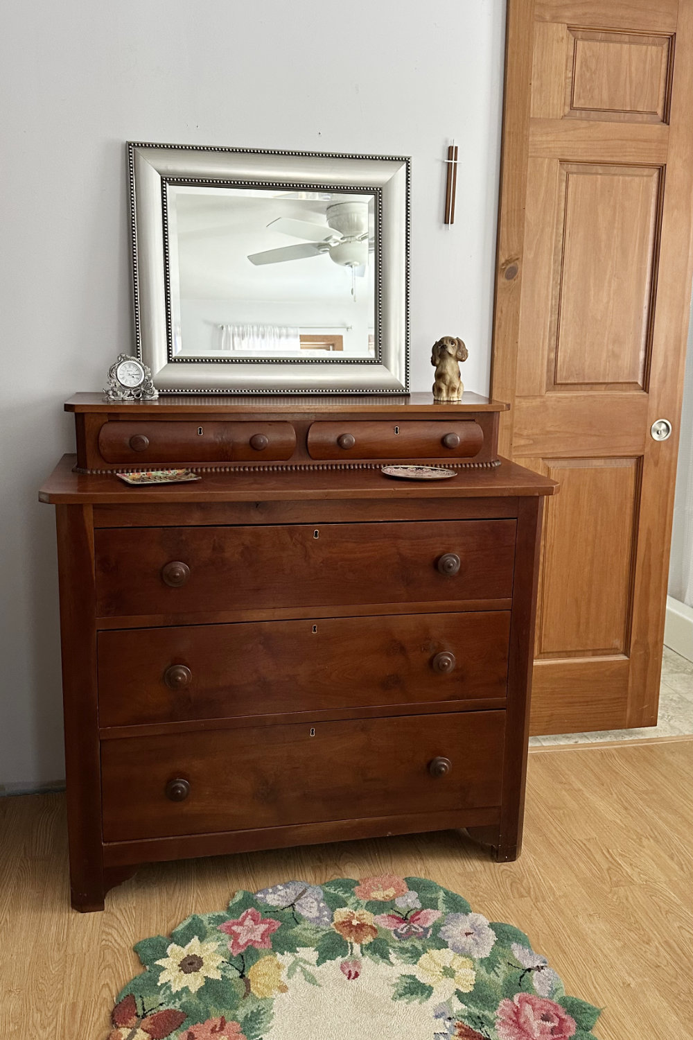 antique dresser refinish